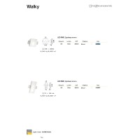 Светильник встраиваемый Ideal Lux Walky-3 FI Белый Гипс 3000К 249834