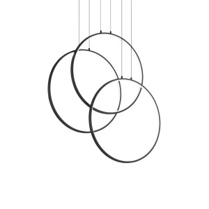 Люстра подвесная Ideal Lux Frame SP Cerchio Черный 3000К 269337
