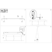 Светильник подвесной Ideal Lux Cono SP3 Хром E14 112367
