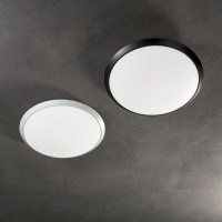 Светильник потолочный Ideal Lux Gemma PL D39 3000К LED Черный 252629