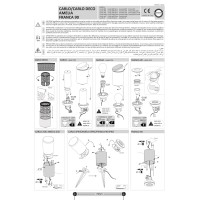Светильник садово-парковый Ideal Lux Atena PT1 Белый E27 198644