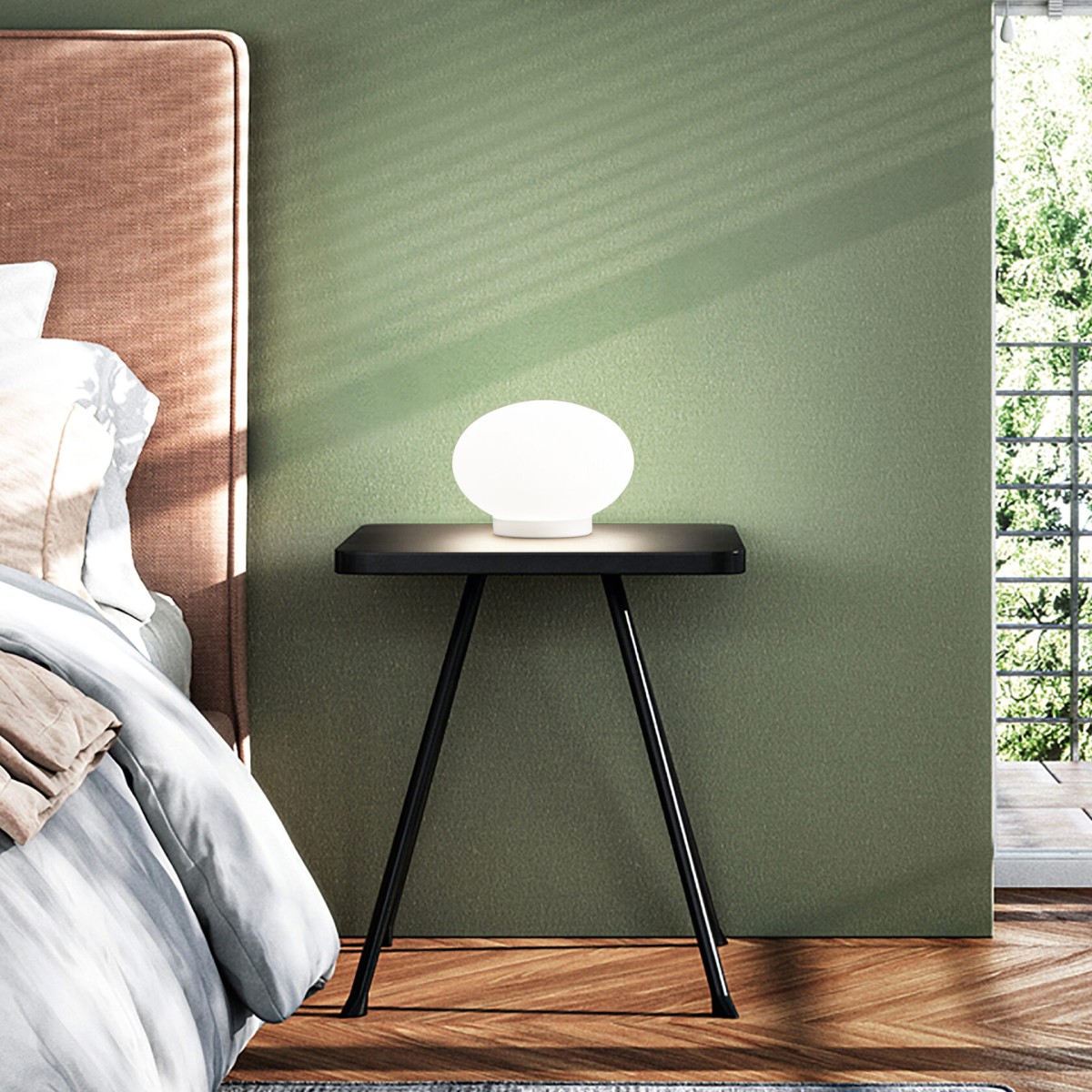 Светильник настольный Ideal Lux Smarties TL1 D40 Белый E27 327914