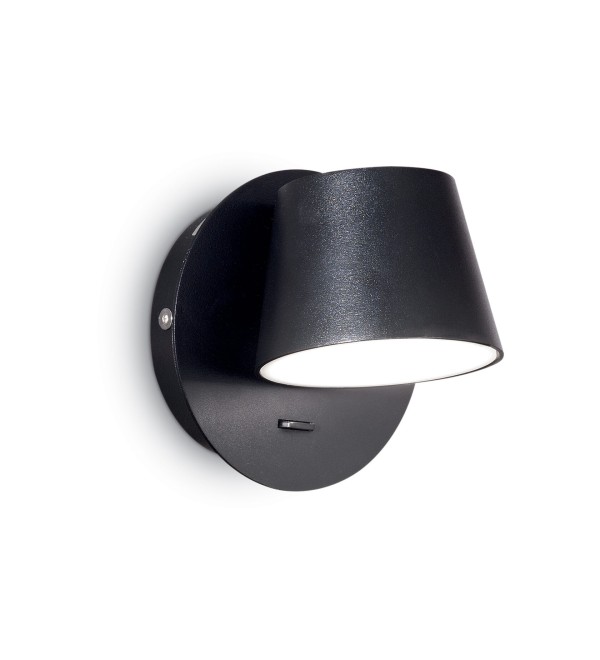 Светильник настенный Ideal Lux Gim AP Черный 3000К LED 167121