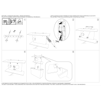 Светильник настенный Ideal Lux Hotel AP2 Канва E27 / LED 103204
