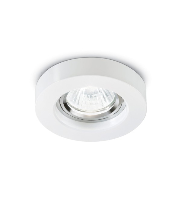 Светильник встраиваемый Ideal Lux Blues FI Round Белый GU10 113999