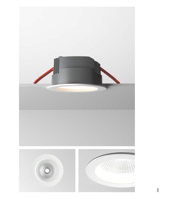 Светильник встраиваемый Ideal Lux Basic FI Accent 15W 3000K Белый LED 193465
