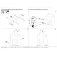 Светильник настенный Ideal Lux Igor AP1 Черный E27 092836