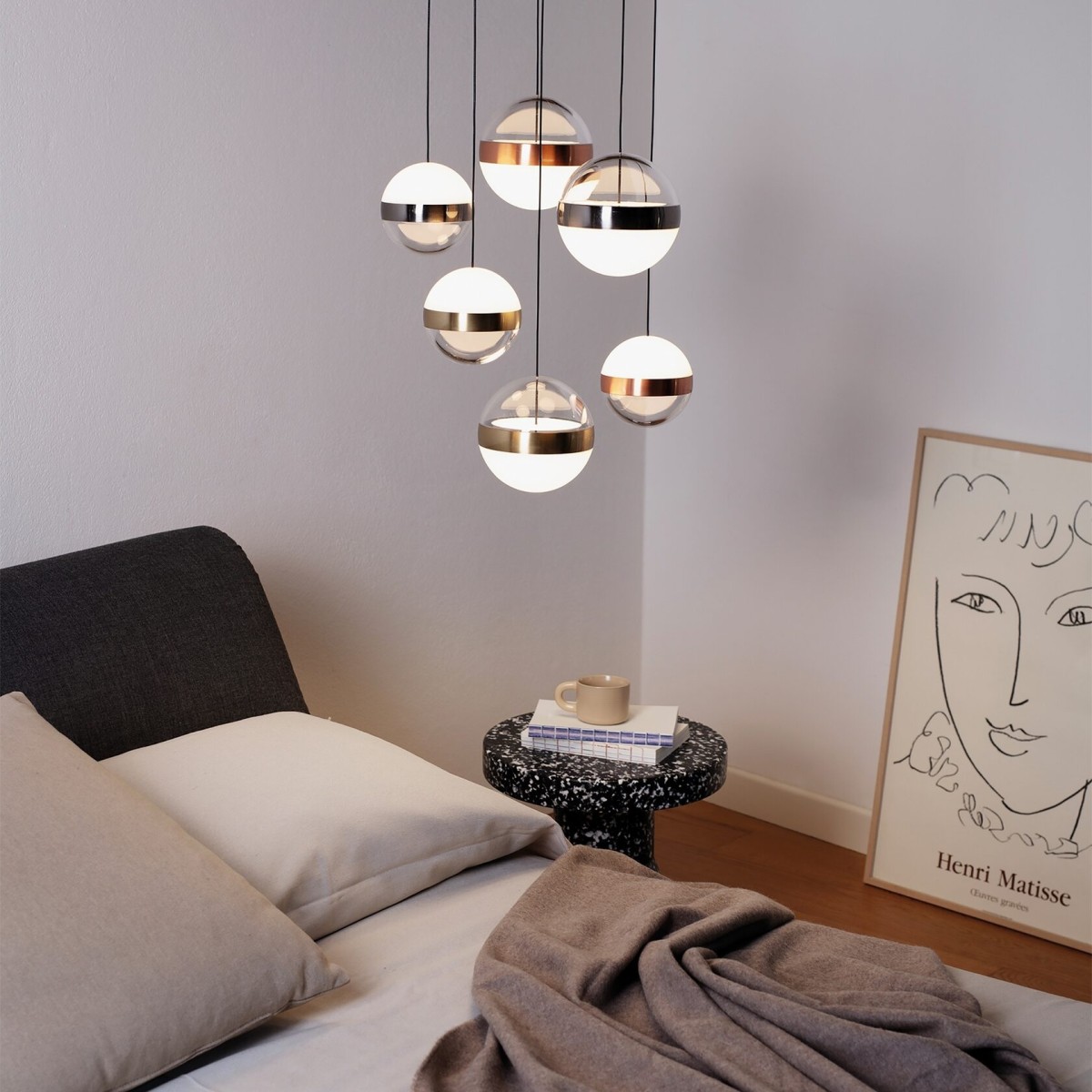 Люстра подвесная Ideal Lux Galaxy SP3 Белый LED 3000K 342993