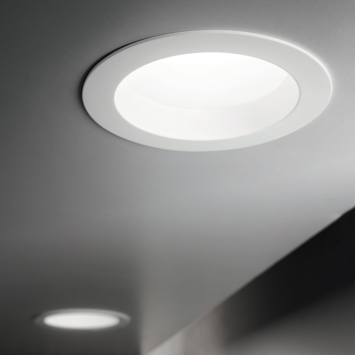 Светильник встраиваемый Ideal Lux Basic FI Wide 10W 3000K Белый LED 193519
