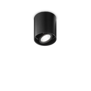 Светильник потолочный Ideal Lux Mood PL1 D09 Round Черный GU10 243924