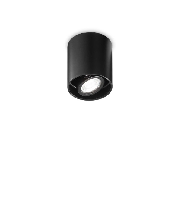 Светильник потолочный Ideal Lux Mood PL1 D09 Round Черный GU10 243924