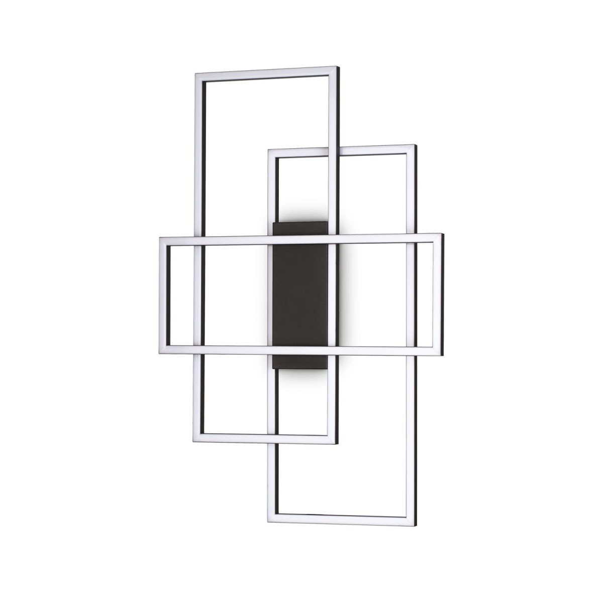 Люстра потолочная Ideal Lux Frame PL Rettangolo Черный 3000К 270661