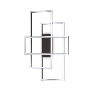 Люстра потолочная Ideal Lux Frame PL Rettangolo Черный 3000К 270661