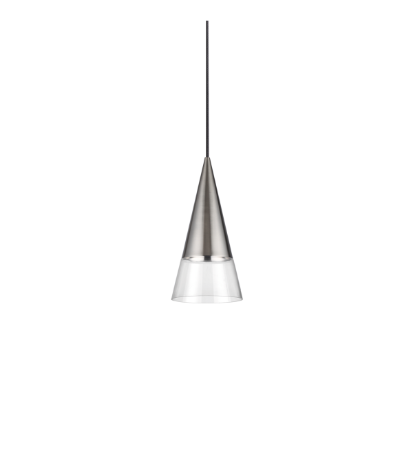 Светильник подвесной Ideal Lux Cono SP1 Никель GU10 322803