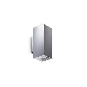 Светильник настенный Ideal Lux Look AP2 Square D60 H150 Хром GU10 370255