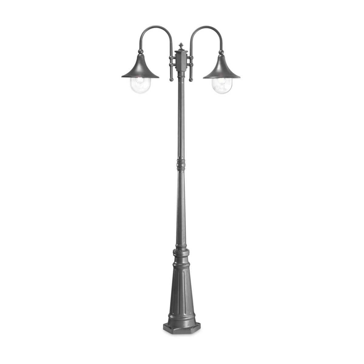 Светильник садово-парковый Ideal Lux Cima PT2 Антрацит E27 246833