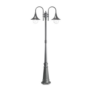 Светильник садово-парковый Ideal Lux Cima PT2 Антрацит E27 246833