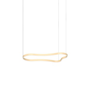 Люстра подвесная Ideal Lux Waves-2 SP Золото LED 3000K 345253