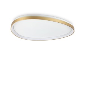 Люстра потолочная Ideal Lux Gemini PL D081 DALI/Push 3000K Латунь LED 329260
