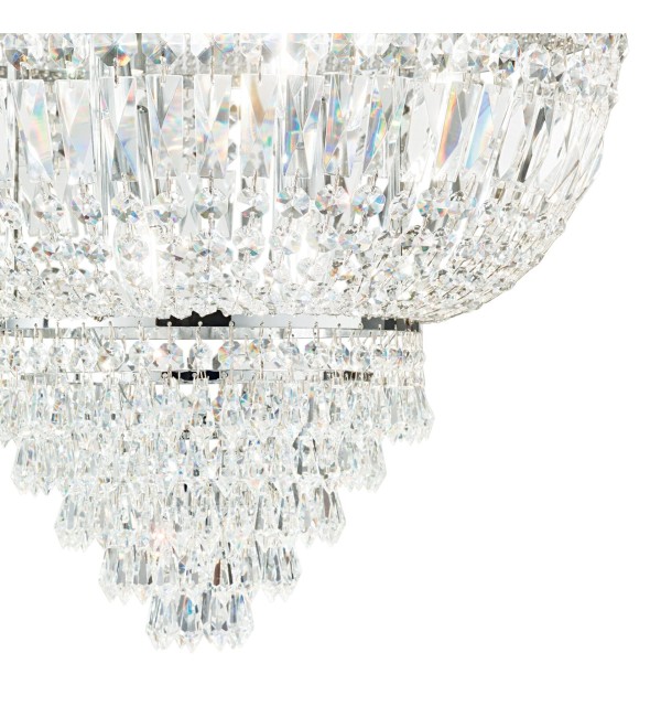 Люстра подвесная Ideal Lux Dubai SP10 Хром E14 215969
