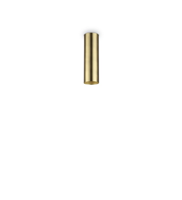 Светильник потолочный Ideal Lux Look PL1 Round D60 H200 Латунь GU10 285214