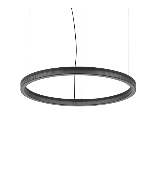 Люстра подвесная Ideal Lux Crown D80 Черный LED 3000K 365015