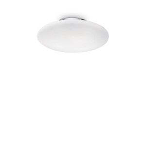 Светильник потолочный Ideal Lux Smarties PL1 D33 Белый E27 009223