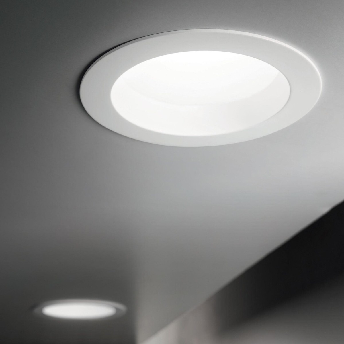 Светильник встраиваемый Ideal Lux Basic FI Wide 15W 3000K Белый LED 193526
