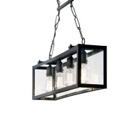 Люстра подвесная Ideal Lux Igor SP4 Черный E27 092942