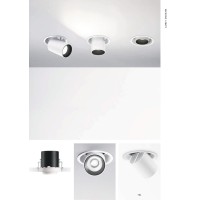 Светильник встраиваемый Ideal Lux Nova FI 12W 3000K LED Черный 248189
