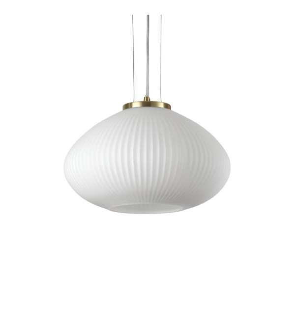 Светильник подвесной Ideal Lux Plissé SP1 D35 Латунь E27 264547