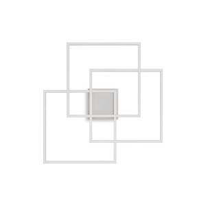 Люстра потолочная Ideal Lux Frame PL Quadrato Белый 3000К 230702