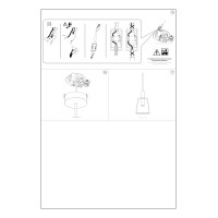 Светильник подвесной Ideal Lux Coco-3 SP Серый 3000К LED 275567