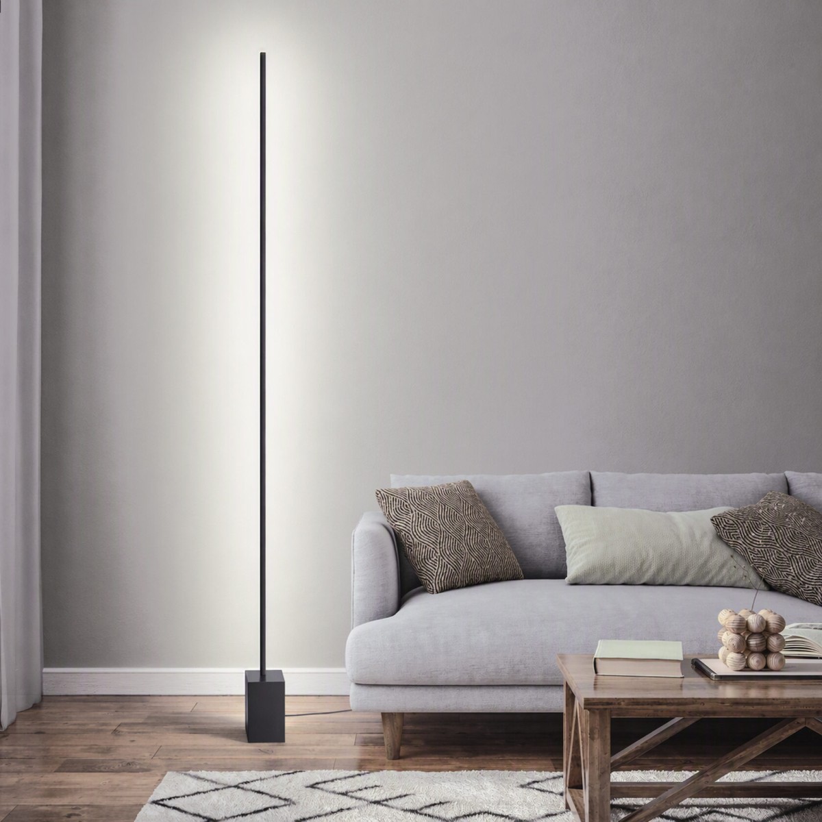 Торшер напольный Ideal Lux Essence PT Square Черный 3000К 371771