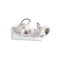 Светильник потолочный Ideal Lux Glim PL2 Белый GU10 200200