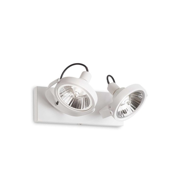 Светильник потолочный Ideal Lux Glim PL2 Белый GU10 200200
