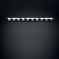 Светильник встраиваемый Ideal Lux Lika FI Trimless 20W 3000K LED Черный 206240