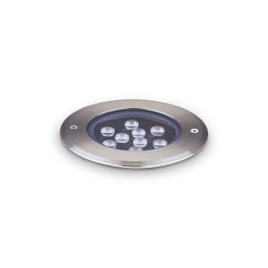 Светильник уличный встраиваемый Ideal Lux Floor PT D14 Сталь 3000К 255682