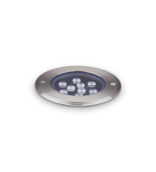 Светильник уличный встраиваемый Ideal Lux Floor PT D14 Сталь 3000К 255682