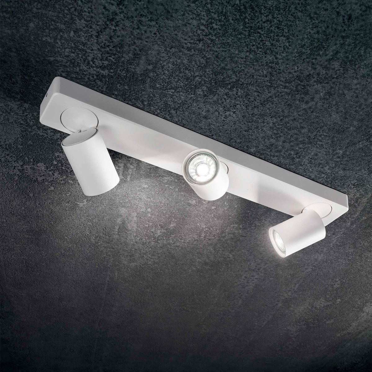 Светильник настенный Ideal Lux Rudy AP2 Round Черный GU10 229034