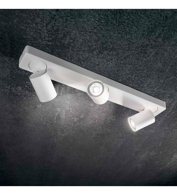 Светильник настенный Ideal Lux Rudy AP2 Round Черный GU10 229034