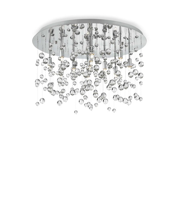 Люстра потолочная Ideal Lux Neve PL8 Хром G9 022222