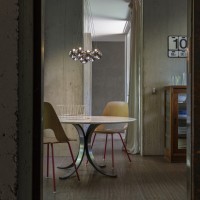 Светильник подвесной Ideal Lux Mapa Pendel Led Small 0500 Cm Алюминий 3000К 367965