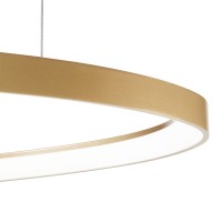 Люстра подвесная Ideal Lux Gemini SP D081 LED 4000K Латунь 372204
