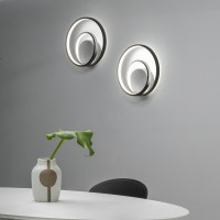 Светильник настенный Ideal Lux Oz AP On-Off 3000K Черный LED 269399