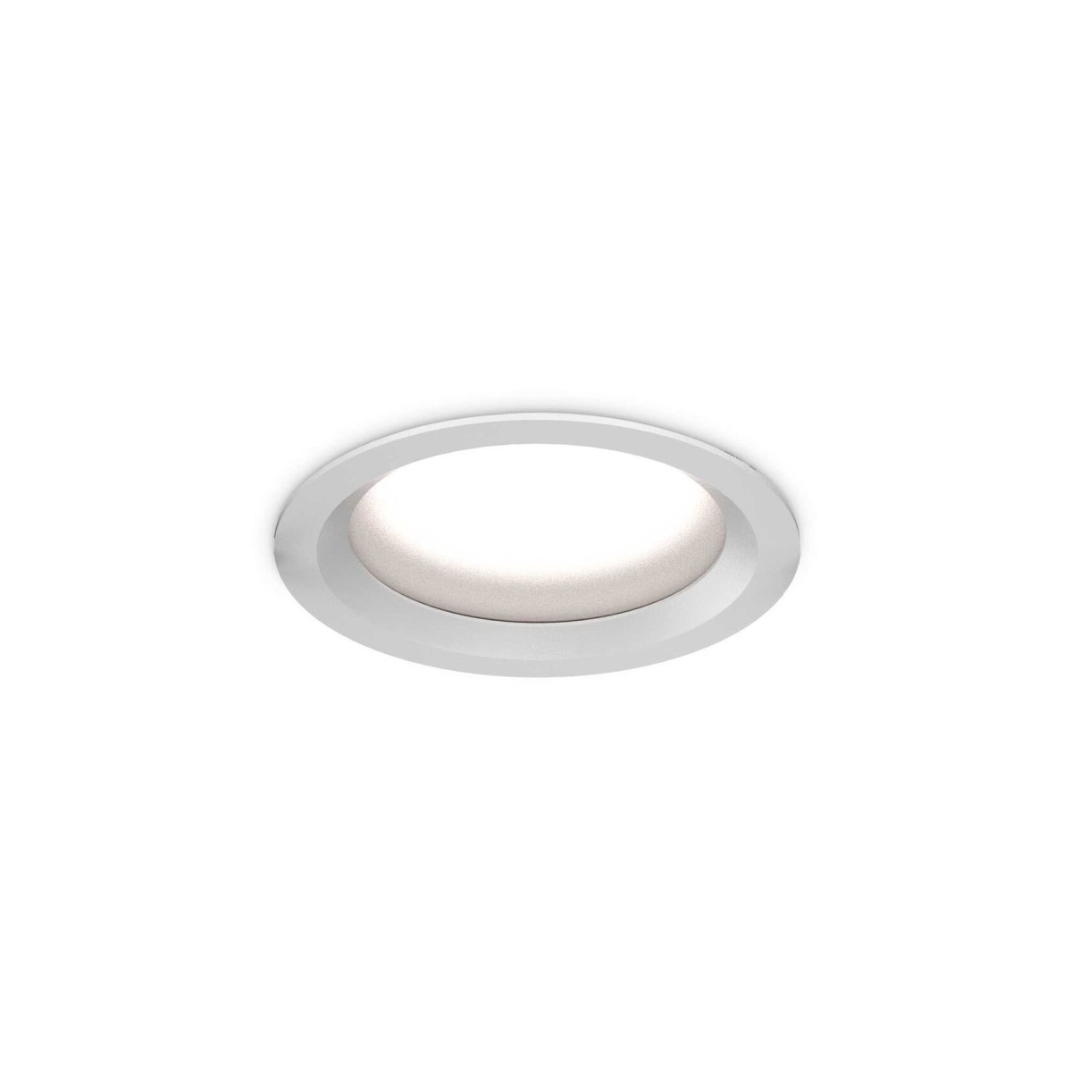 Светильник встраиваемый Ideal Lux Basic FI Round IP65 Белый 3000К LED 312118