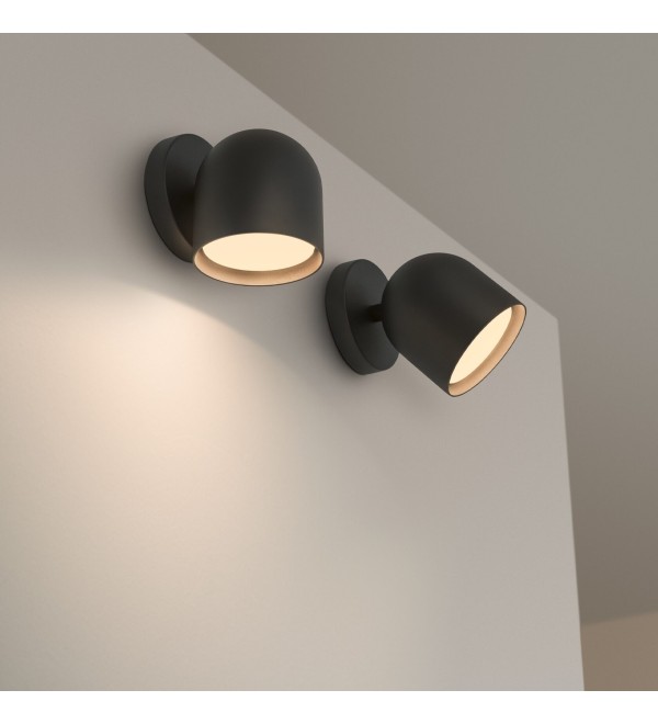 Светильник настенный Ideal Lux Dodo AP1 Черный GX53 314099