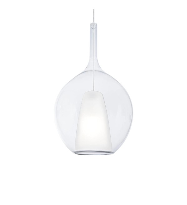 Светильник подвесной Ideal Lux Kalique SP1-3 D18 Голубой E27 360089