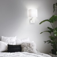 Светильник настенный Ideal Lux Gea MAP2 Белый E27/LED 239521