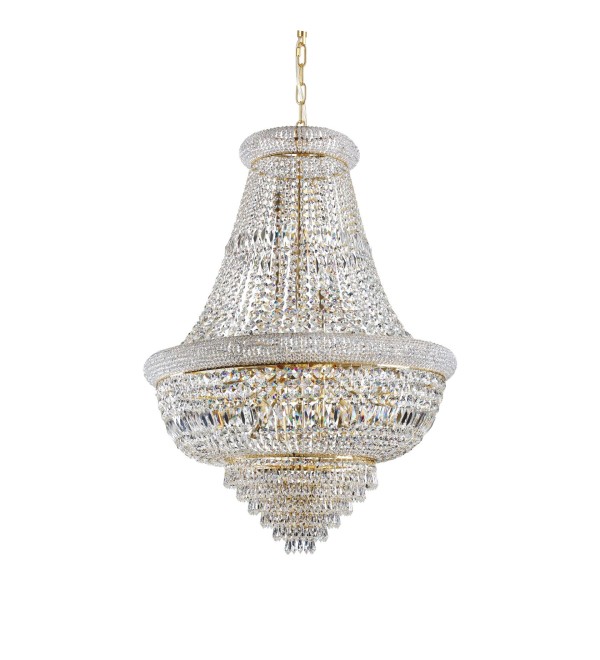 Люстра подвесная Ideal Lux Dubai SP24 Латунь E14 243528